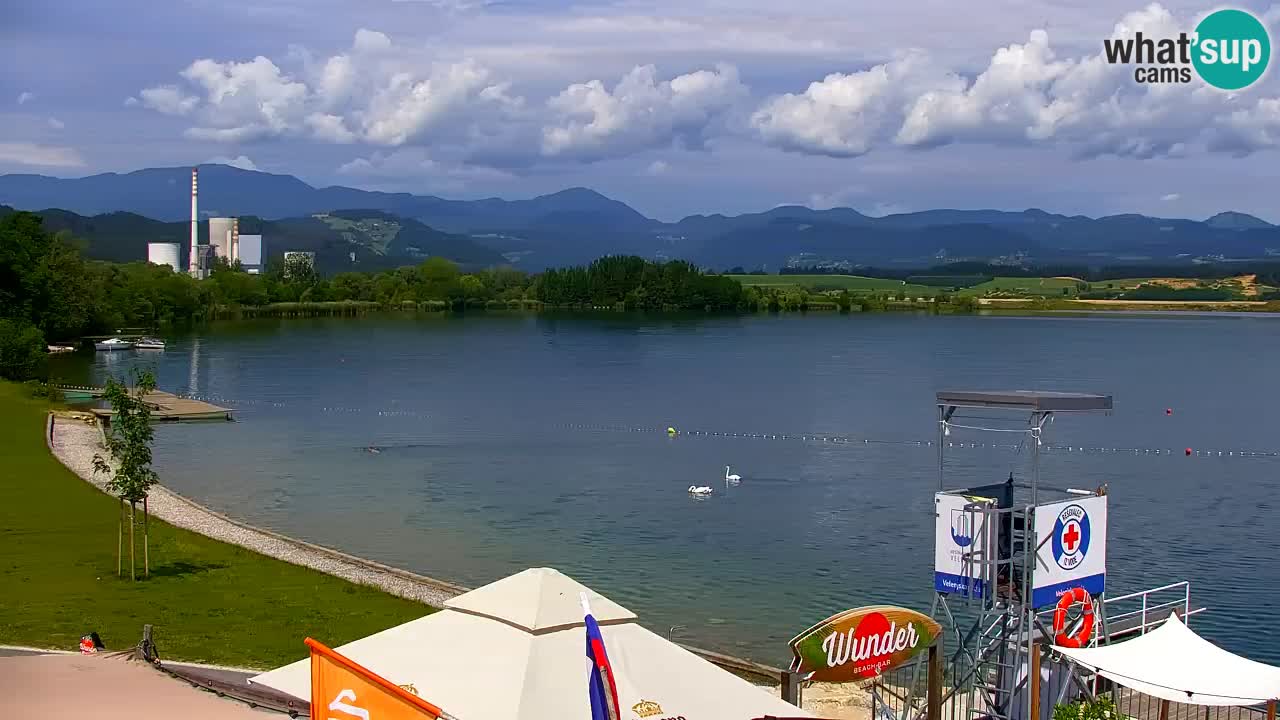 Velenje Lake Webcam – Live from Velenje Beach
