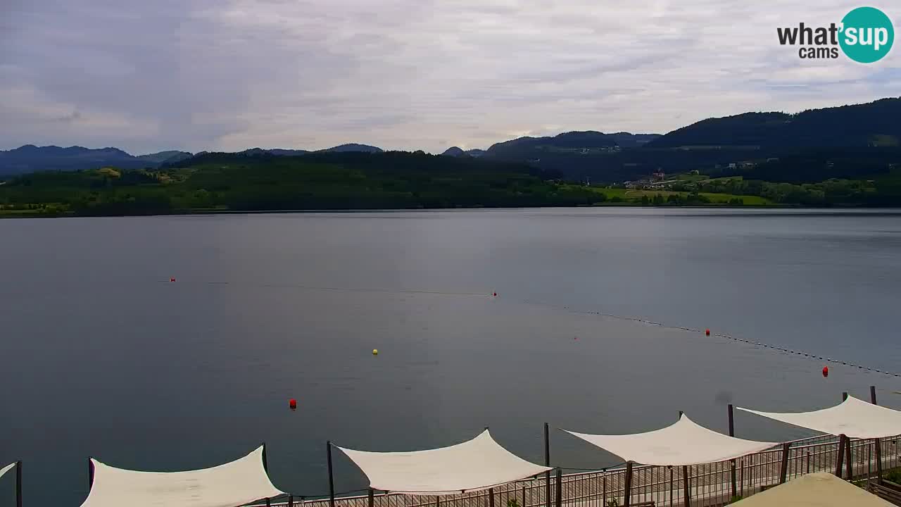 Webcam lac de Velenje – Vue en direct depuis Velenje Beach
