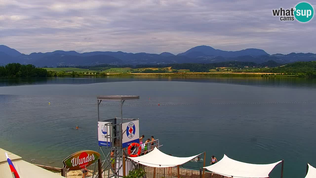 Web kamera Velenjsko jezero – Plaža Velenje uživo