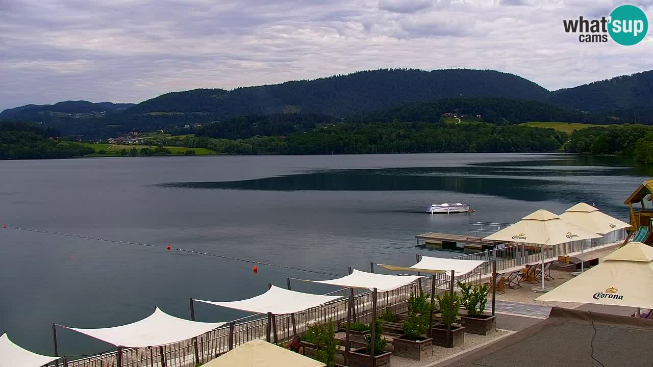 Webcam lac de Velenje – Vue en direct depuis Velenje Beach