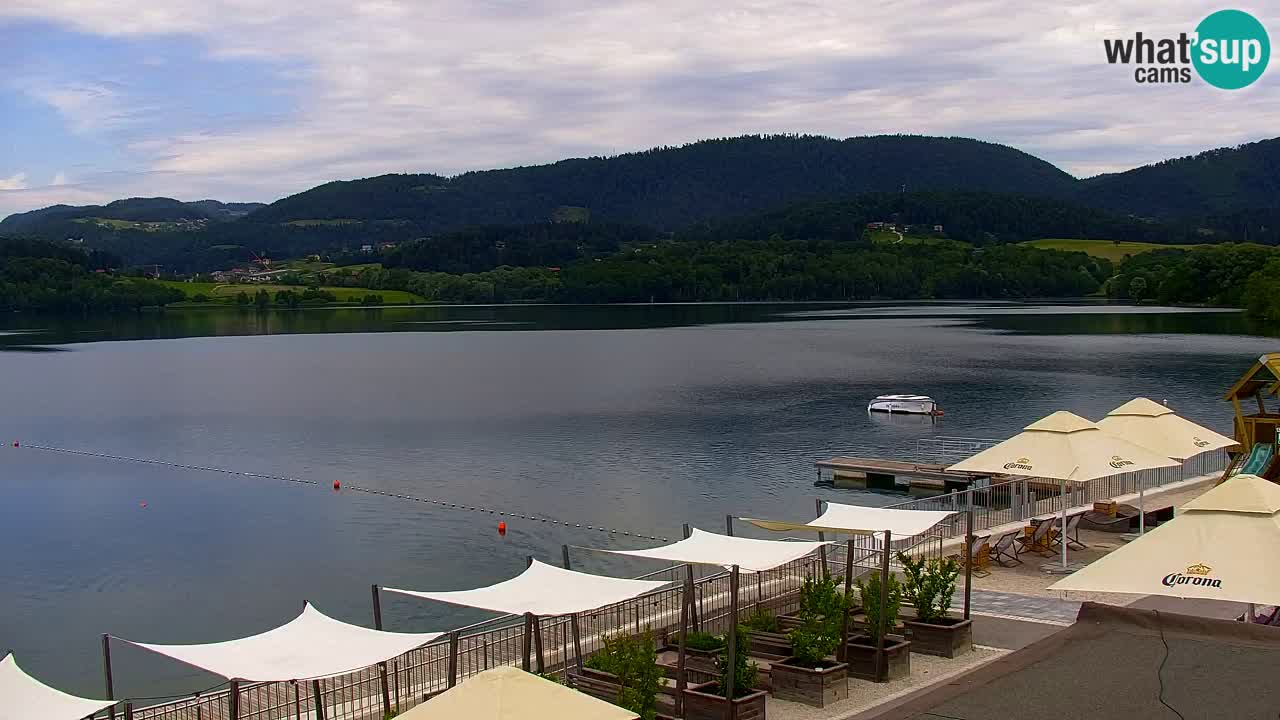Web kamera Velenjsko jezero – Plaža Velenje uživo