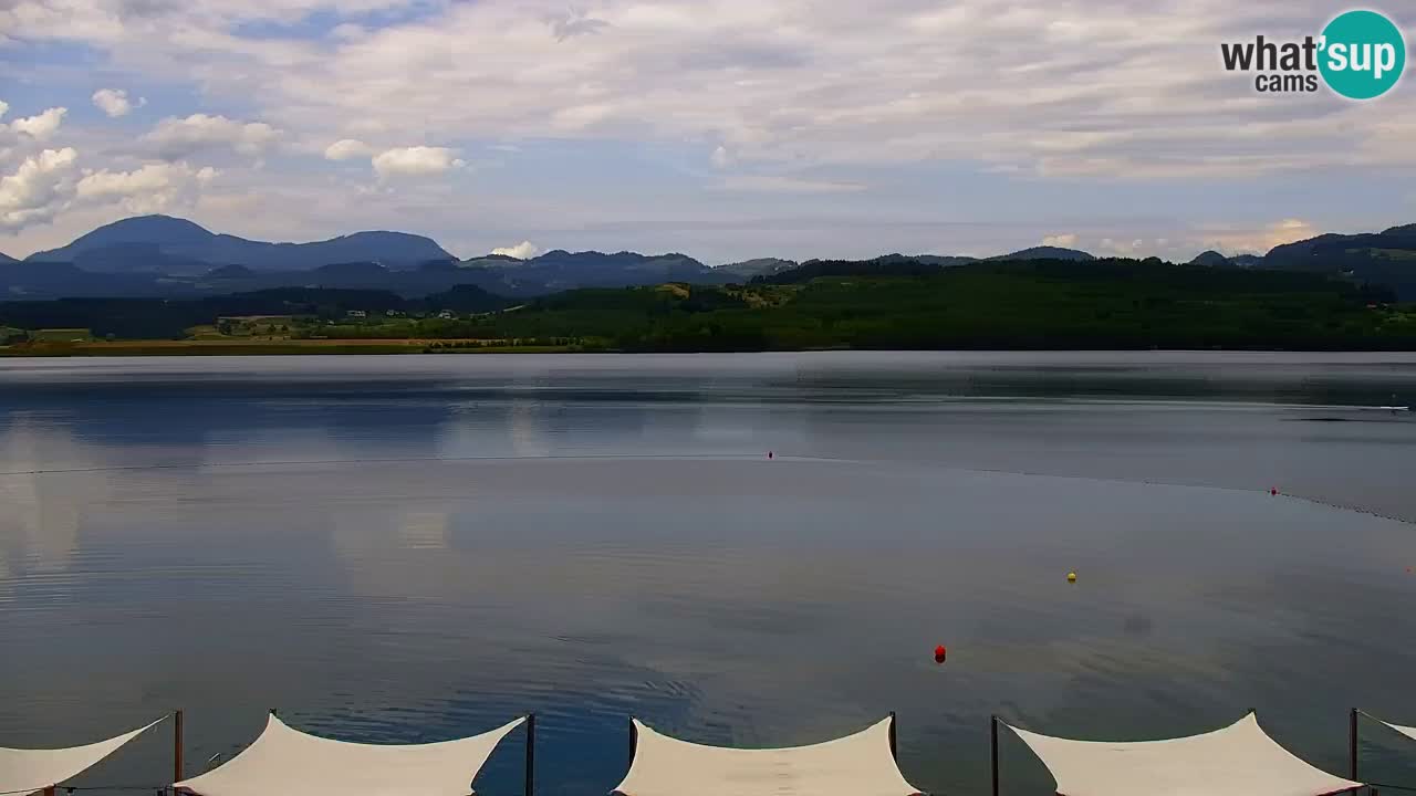Webcam lago Velenje – Vista en directo desde Velenje Beach