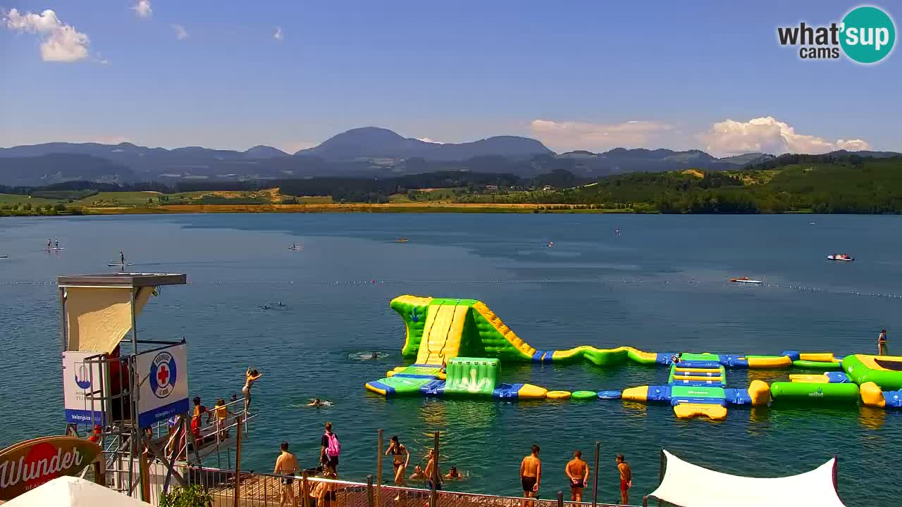 Velenje Lake Webcam – Live from Velenje Beach