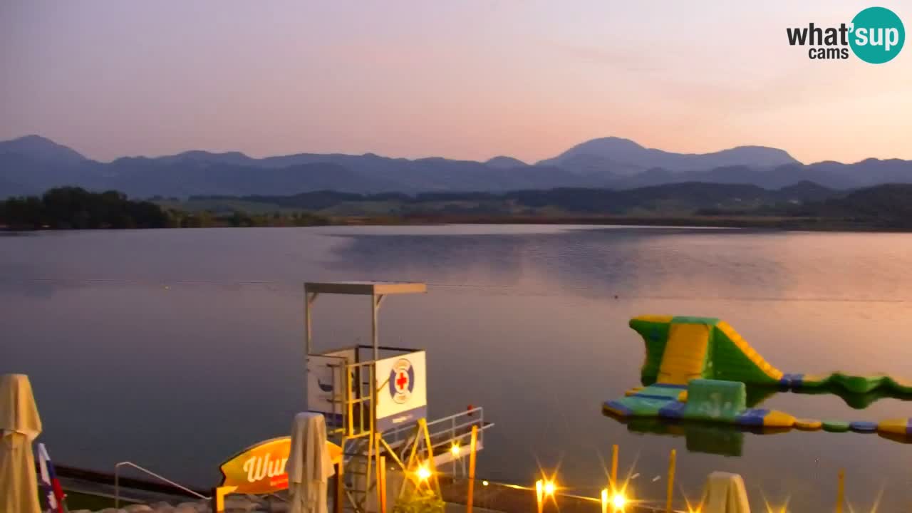 Webcam Lago di Velenje – Spiaggia di Velenje in diretta