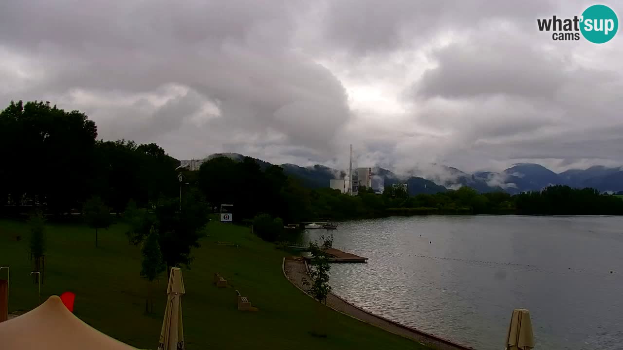 Webcam lac de Velenje – Vue en direct depuis Velenje Beach