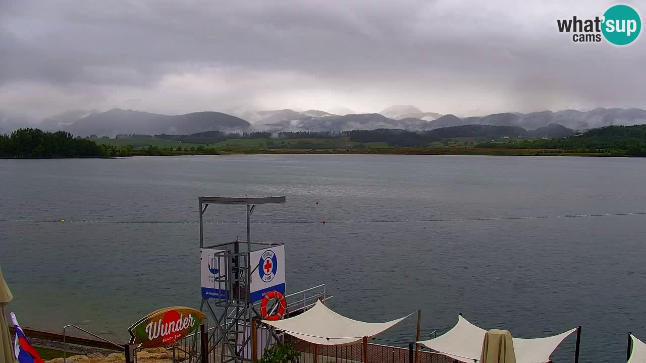Webcam Lago di Velenje – Spiaggia di Velenje in diretta