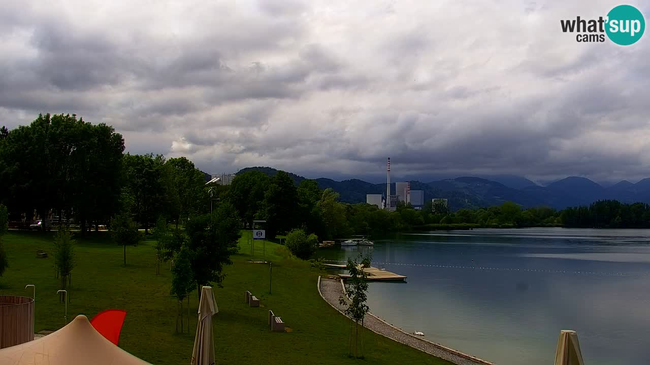 Webcam Lago di Velenje – Spiaggia di Velenje in diretta