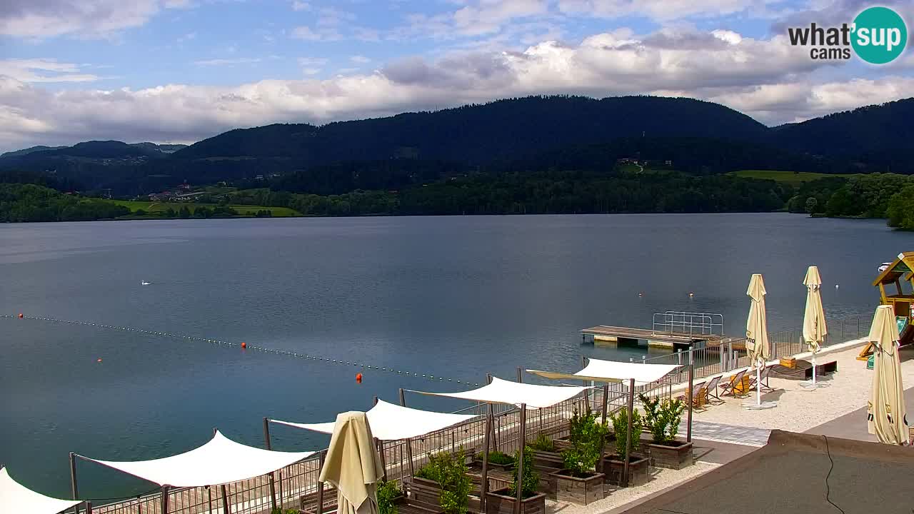 Webcam Lago di Velenje – Spiaggia di Velenje in diretta