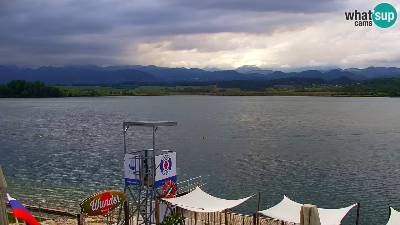 Webcam Lago di Velenje – Spiaggia di Velenje in diretta