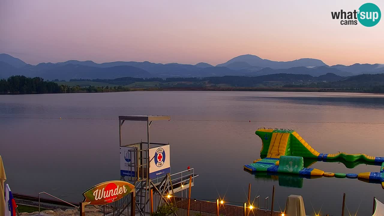 Webcam Lago di Velenje – Spiaggia di Velenje in diretta