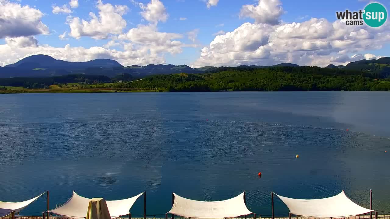 Webcam lago Velenje – Vista en directo desde Velenje Beach