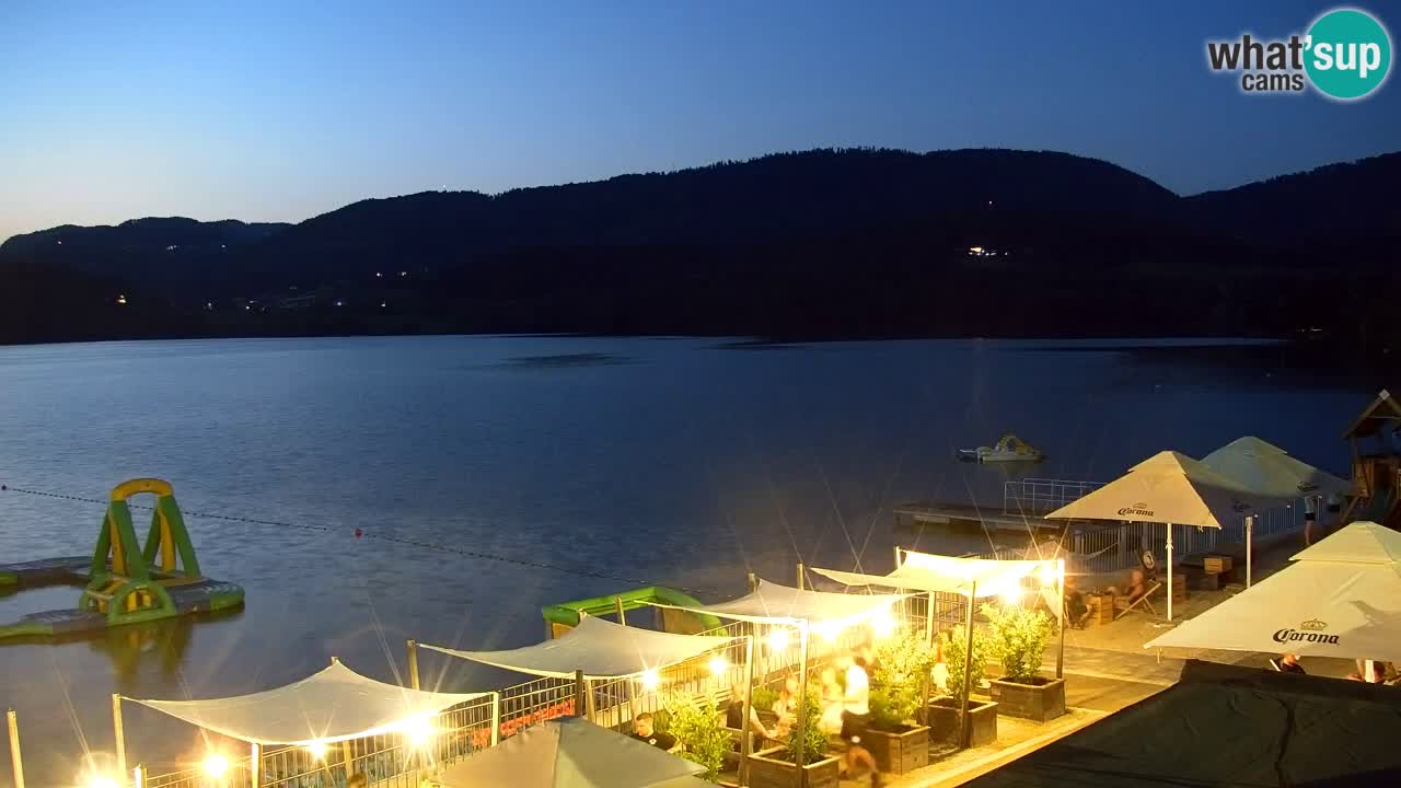 Web kamera Velenjsko jezero – Plaža Velenje uživo