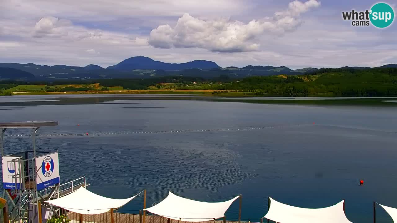 Webcam Lago di Velenje – Spiaggia di Velenje in diretta