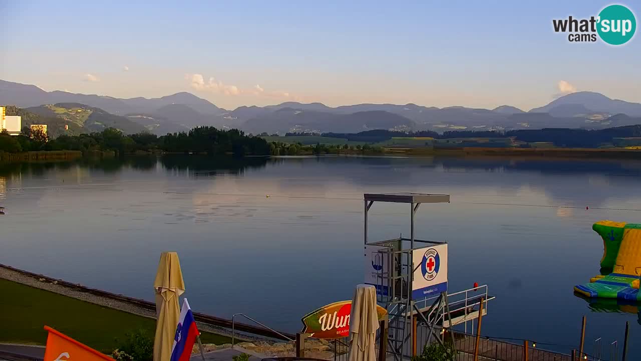 Webcam Lago di Velenje – Spiaggia di Velenje in diretta
