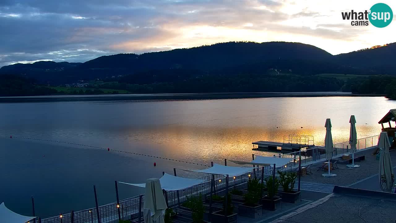Webcam Lago di Velenje – Spiaggia di Velenje in diretta