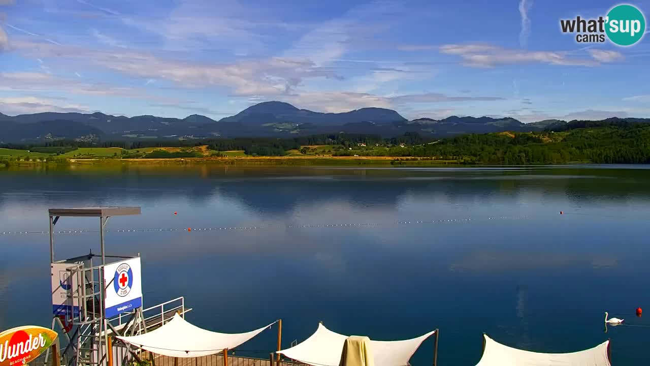 Webcam lac de Velenje – Vue en direct depuis Velenje Beach