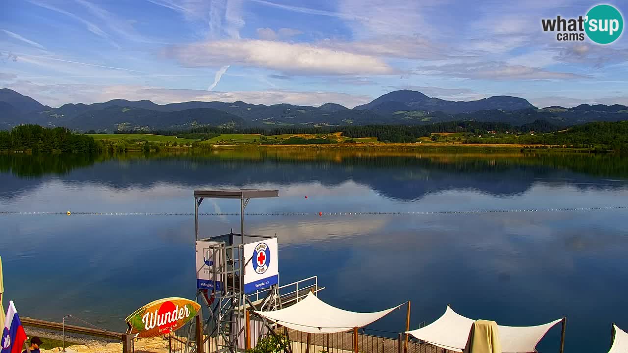 Webcam Lago di Velenje – Spiaggia di Velenje in diretta