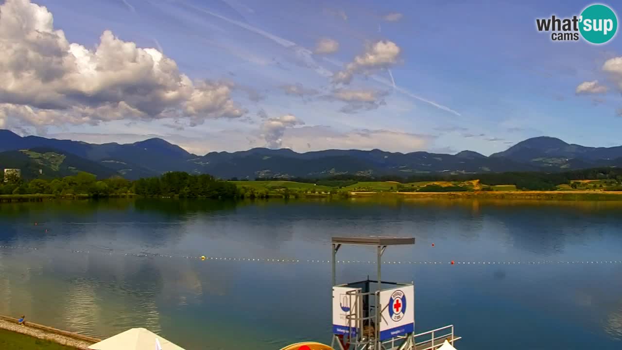 Webcam lac de Velenje – Vue en direct depuis Velenje Beach