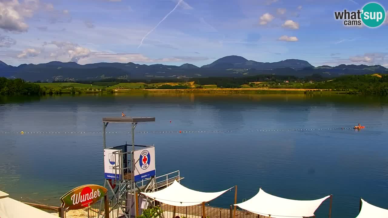 Webcam lago Velenje – Vista en directo desde Velenje Beach