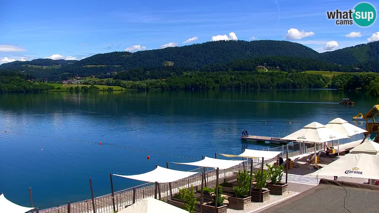 Webcam lago Velenje – Vista en directo desde Velenje Beach