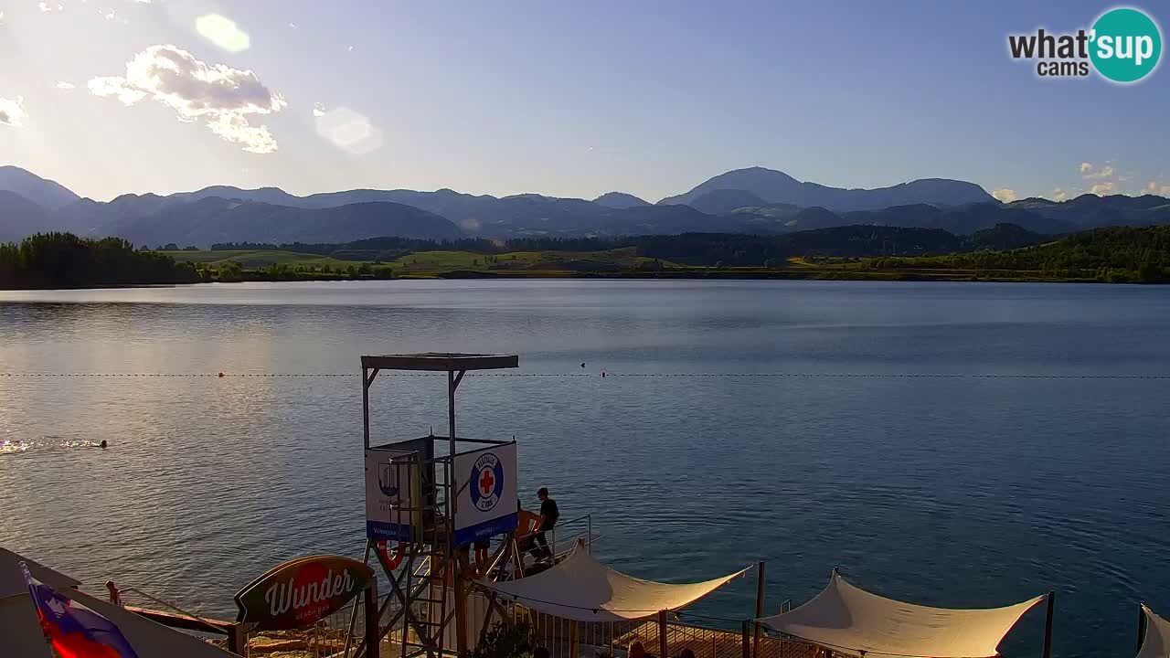 Velenje See Webcam – Live vom Velenje Strand