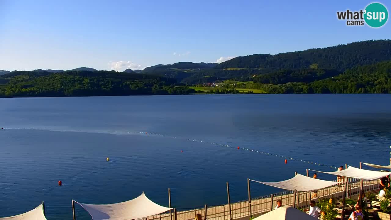 Webcam Lago di Velenje – Spiaggia di Velenje in diretta