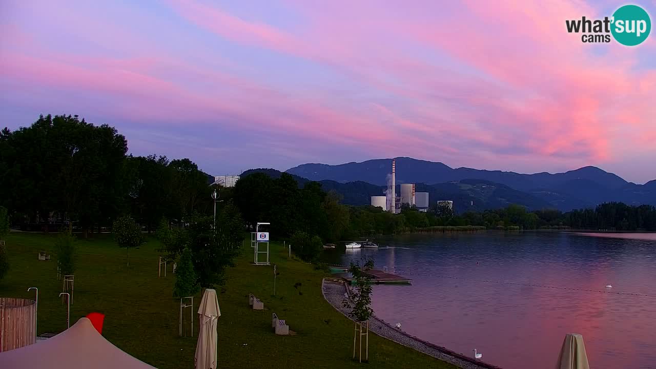 Webcam Lago di Velenje – Spiaggia di Velenje in diretta