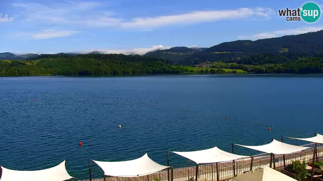 Webcam lago Velenje – Vista en directo desde Velenje Beach