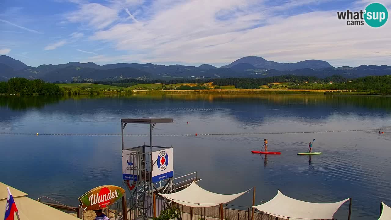 Webcam Lago di Velenje – Spiaggia di Velenje in diretta