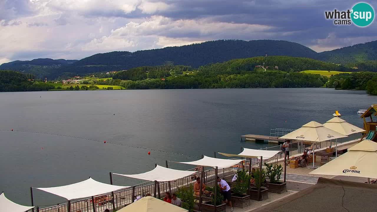 Webcam lac de Velenje – Vue en direct depuis Velenje Beach
