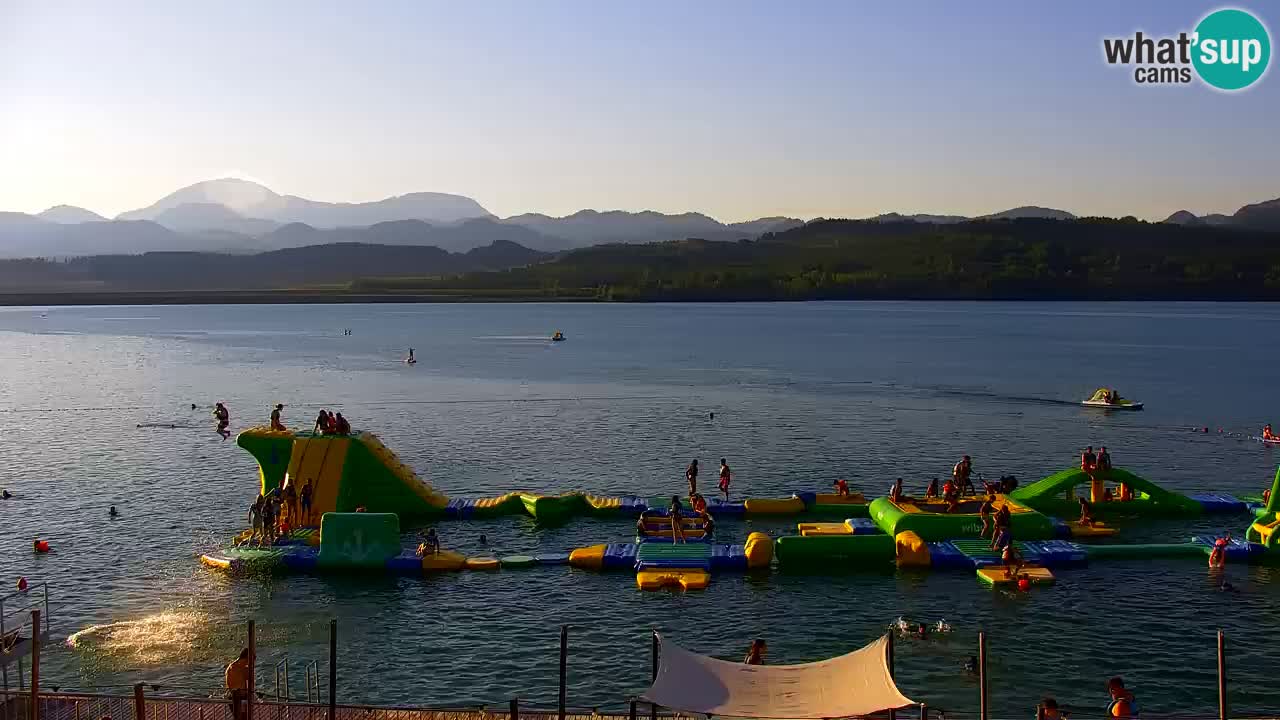 Webcam lago Velenje – Vista en directo desde Velenje Beach