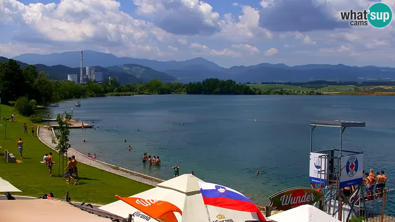 Velenje Lake Webcam – Live from Velenje Beach