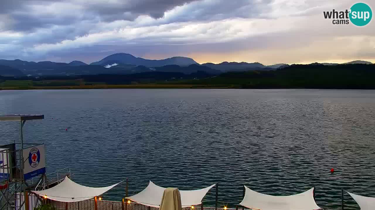 Webcam lago Velenje – Vista en directo desde Velenje Beach