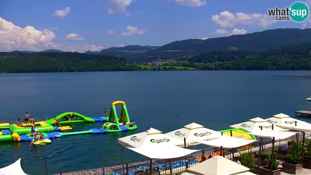 Web kamera Velenjsko jezero – Plaža Velenje uživo