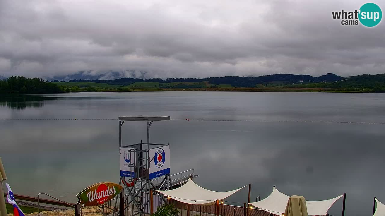 Webcam Lago di Velenje – Spiaggia di Velenje in diretta