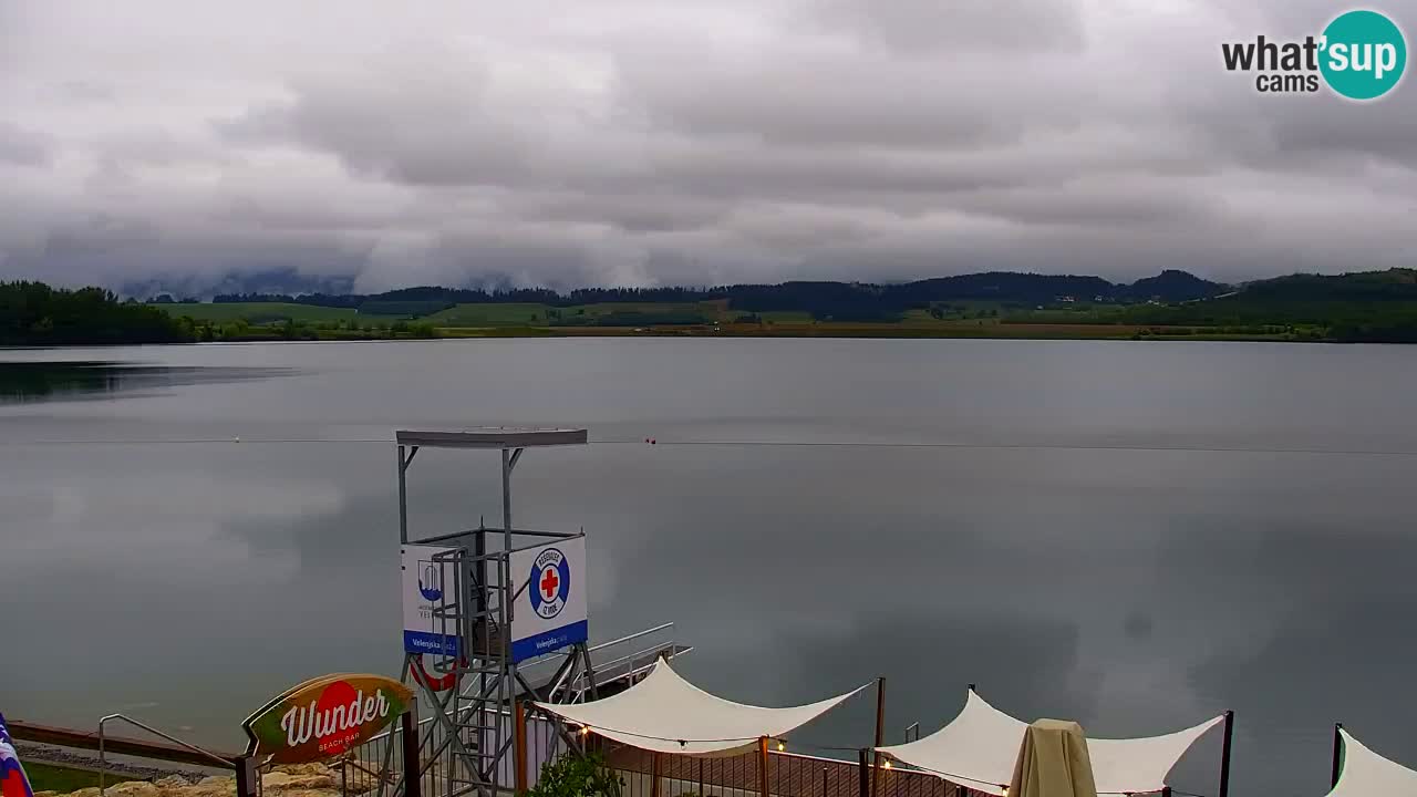 Webcam Lago di Velenje – Spiaggia di Velenje in diretta