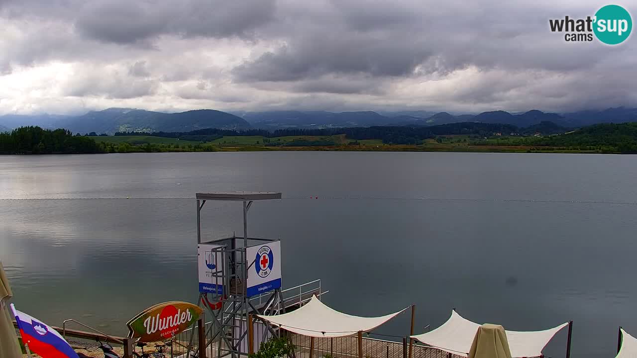 Webcam Lago di Velenje – Spiaggia di Velenje in diretta