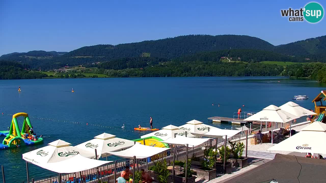 Webcam lago Velenje – Vista en directo desde Velenje Beach