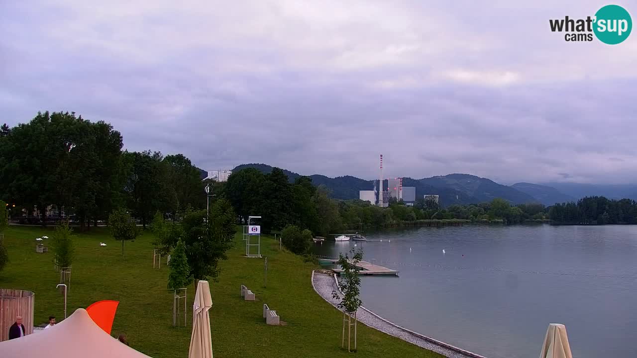 Velenje Lake Webcam – Live from Velenje Beach