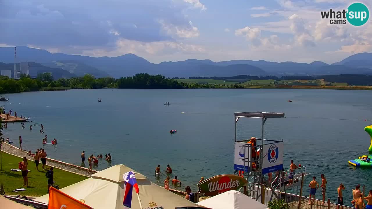 Velenje Lake Webcam – Live from Velenje Beach