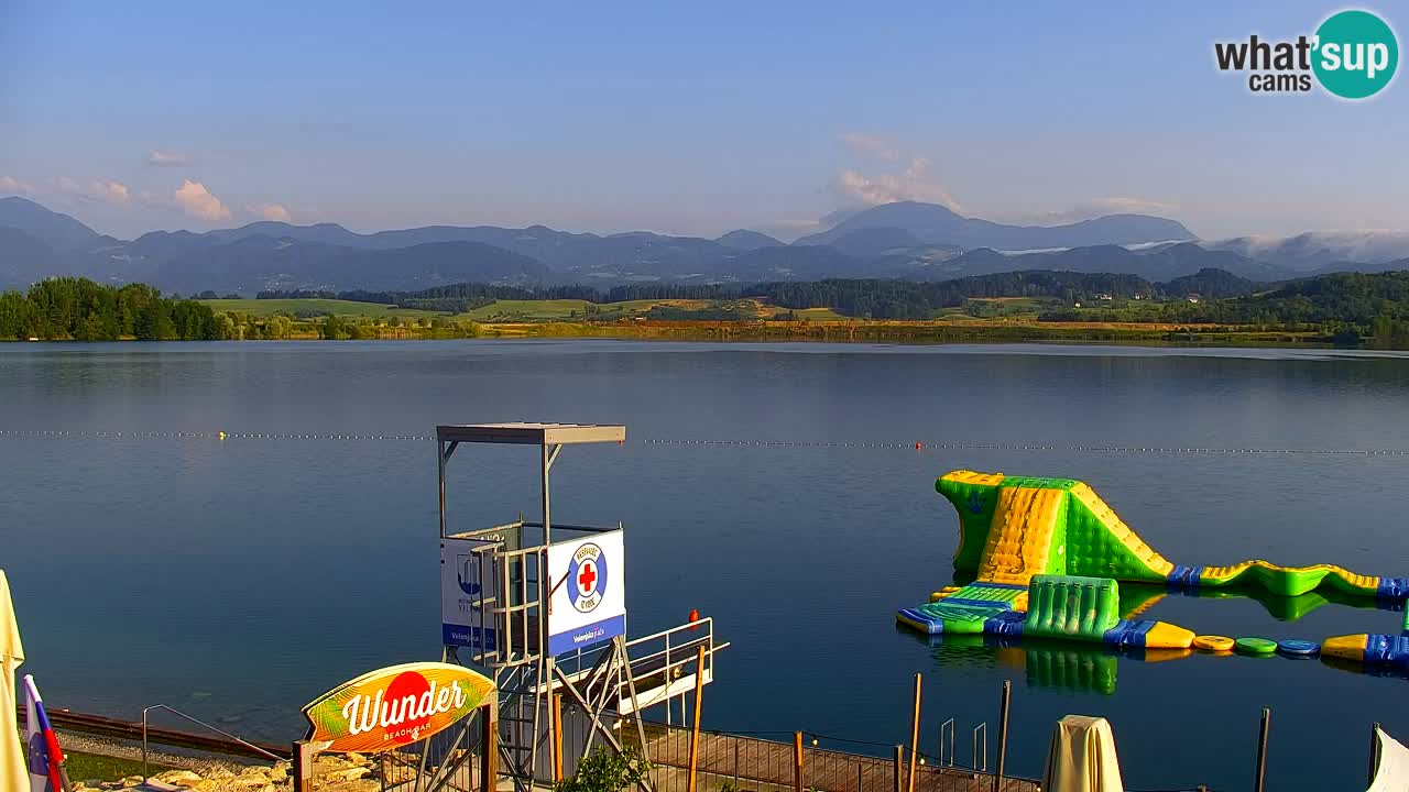 Web kamera Velenjsko jezero – Plaža Velenje uživo