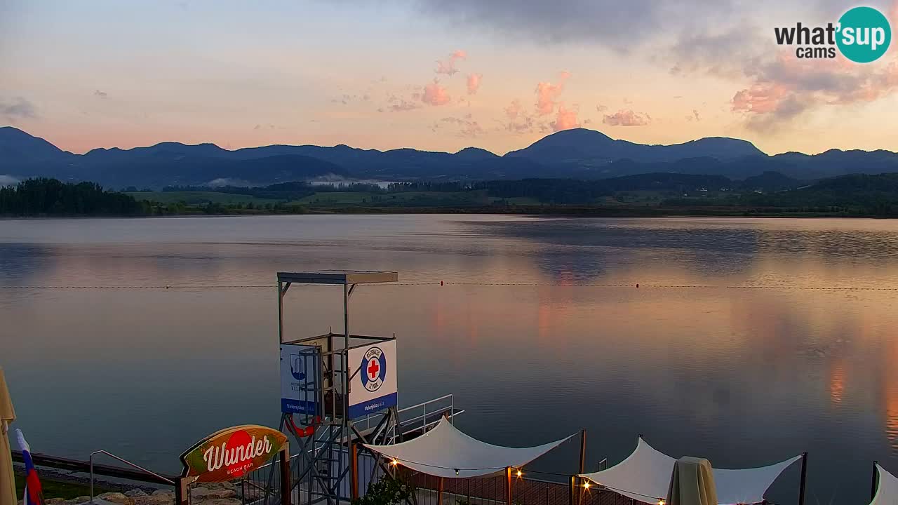 Webcam Lago di Velenje – Spiaggia di Velenje in diretta