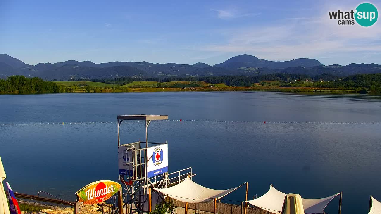 Webcam Lago di Velenje – Spiaggia di Velenje in diretta