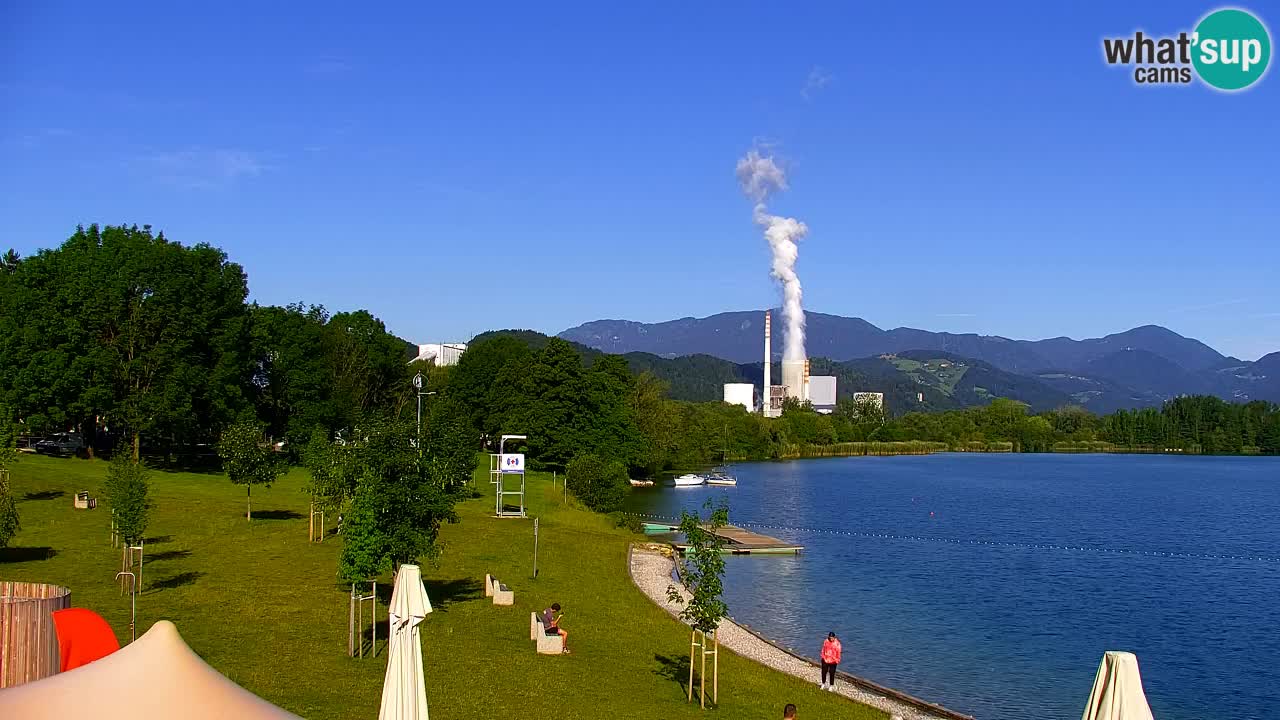 Velenje Lake Webcam – Live from Velenje Beach
