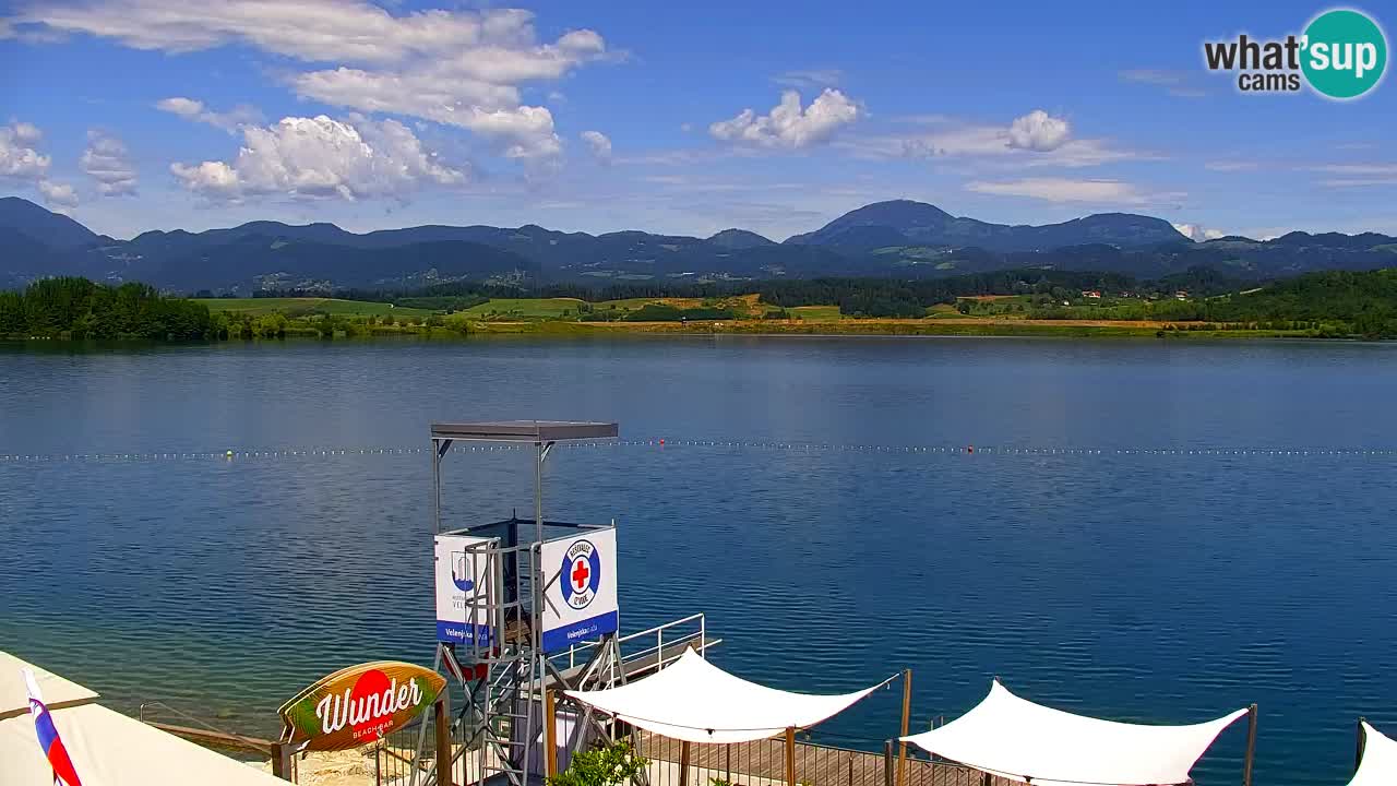 Webcam Lago di Velenje – Spiaggia di Velenje in diretta
