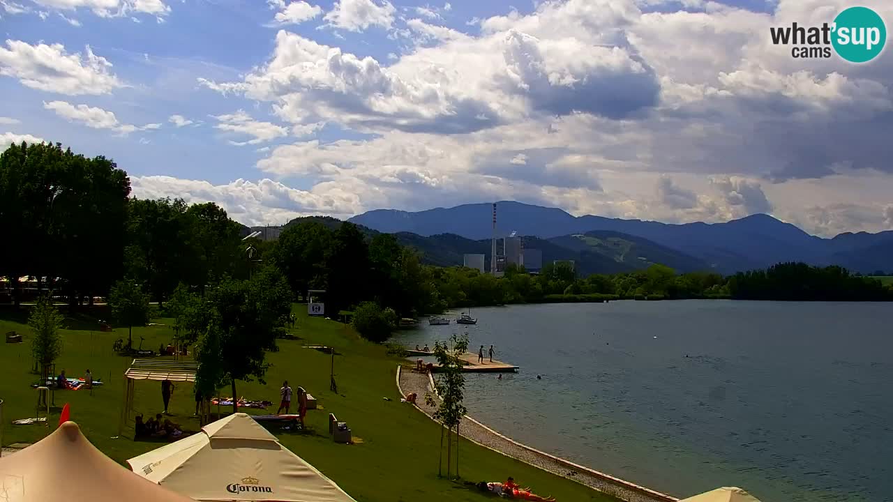 Velenje Lake Webcam – Live from Velenje Beach