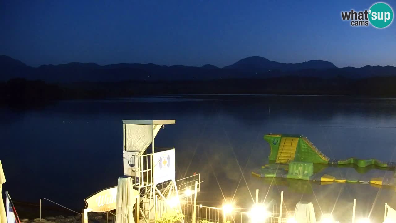 Webcam Lago di Velenje – Spiaggia di Velenje in diretta