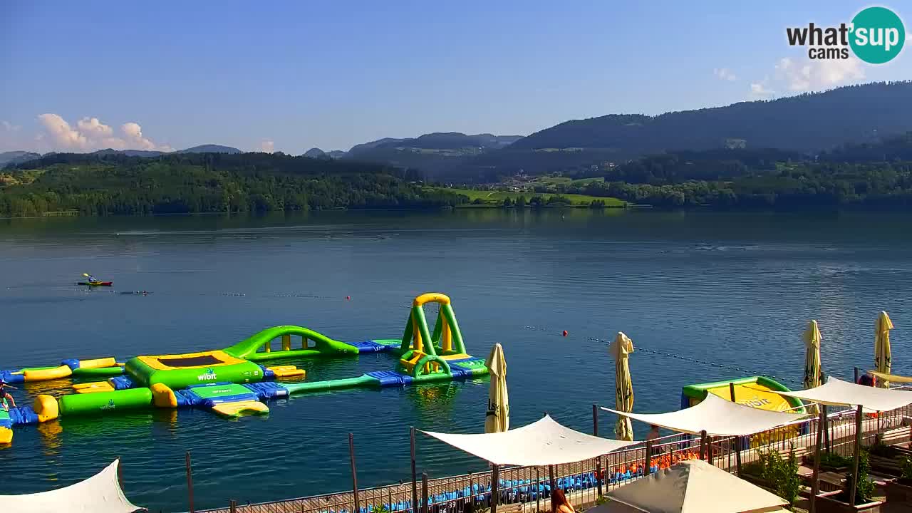 Webcam lago Velenje – Vista en directo desde Velenje Beach