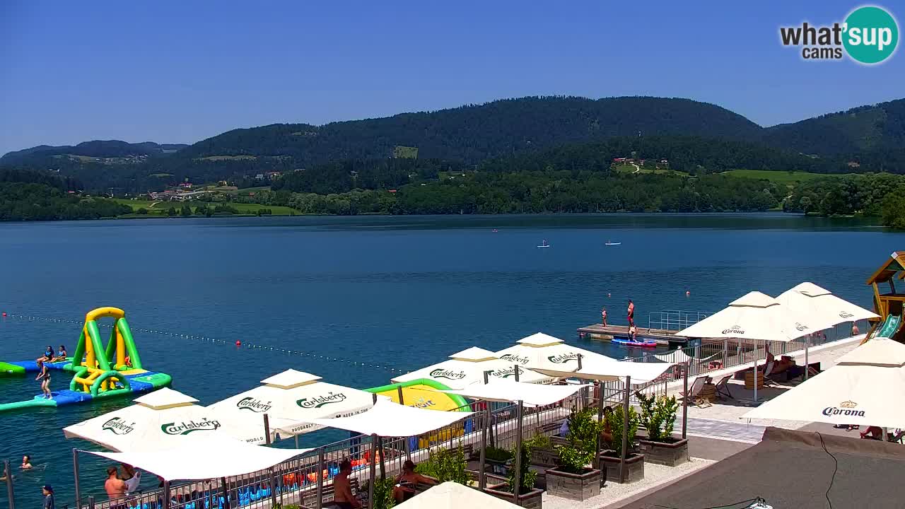 Web kamera Velenjsko jezero – Plaža Velenje uživo