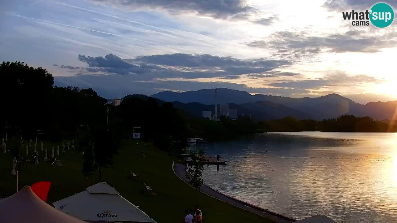 Webcam lac de Velenje – Vue en direct depuis Velenje Beach